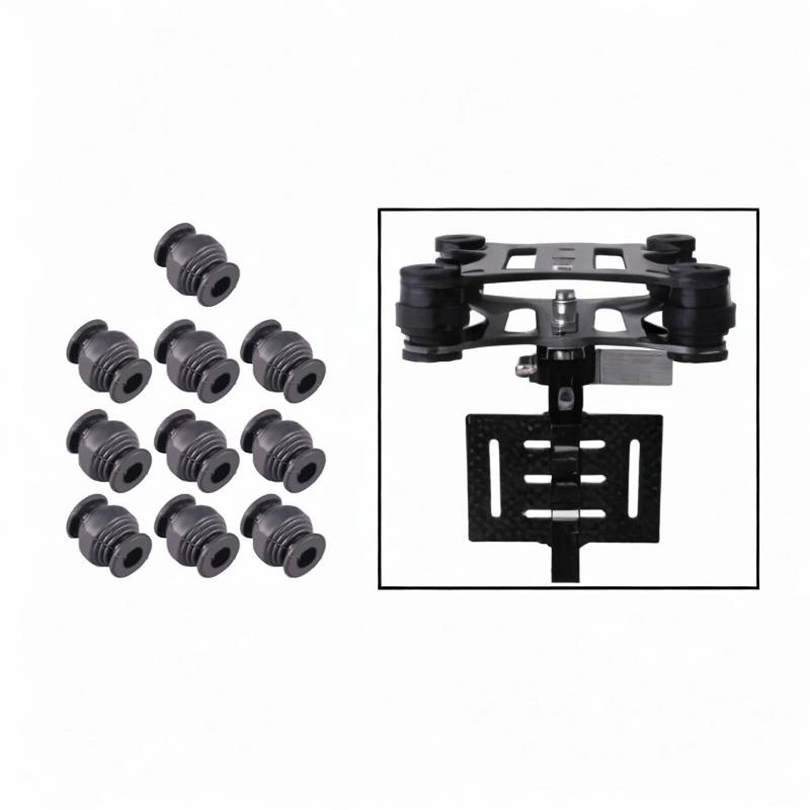 ลูกยางกันกระแทก 10 ชิ้น ลูกยาง - Drone Gimbal Mount บทวิจารณ์และราคา