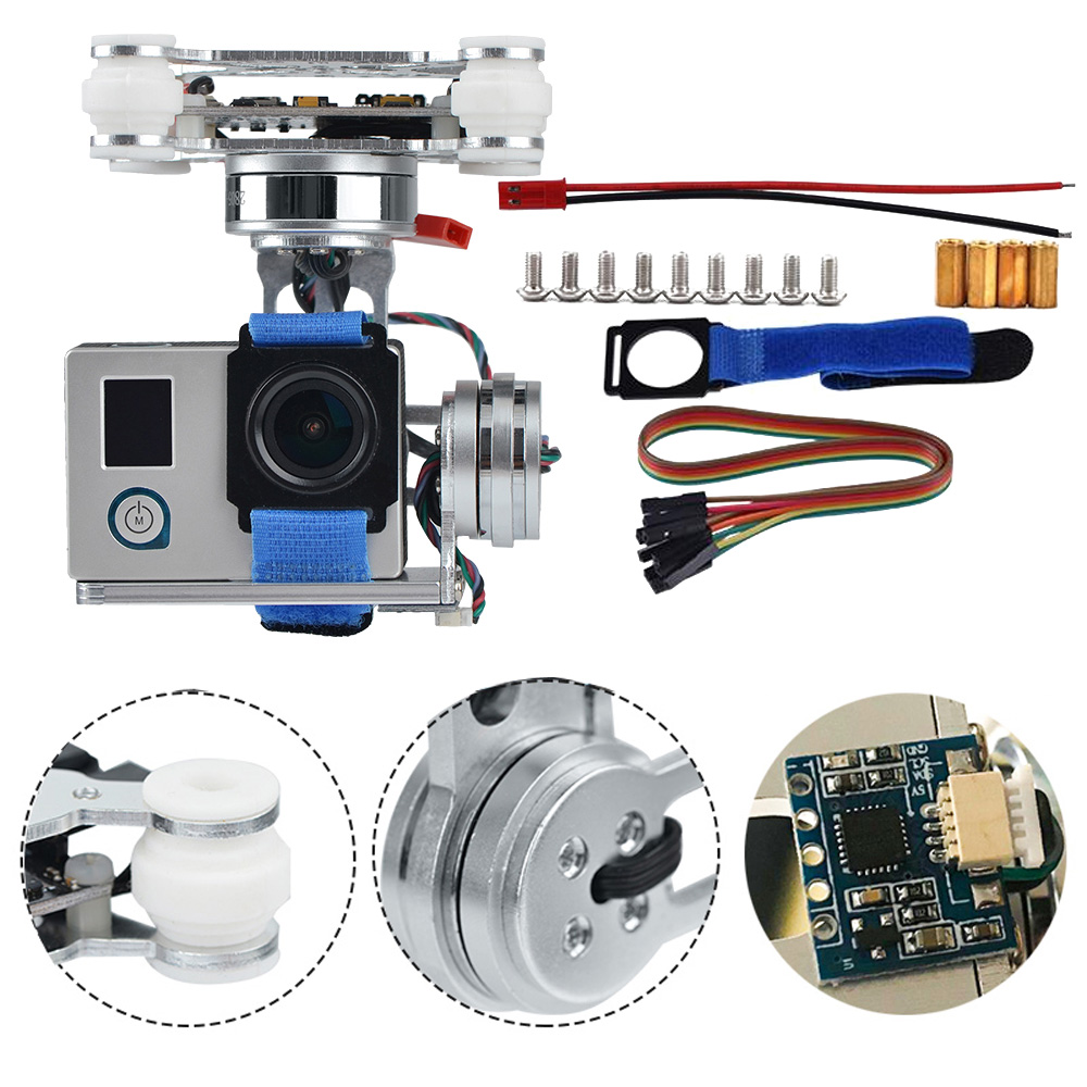 RCTOSKY 3 แกนBrushlessกล้องGim - Drone Gimbal Mount บทวิจารณ์และราคา