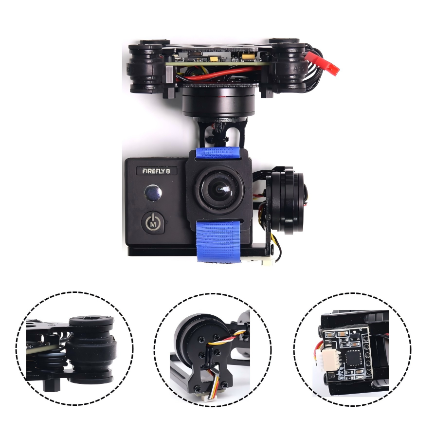 RCTOSKY 3 แกนBrushlessกล้องGim - Drone Gimbal Mount บทวิจารณ์และราคา